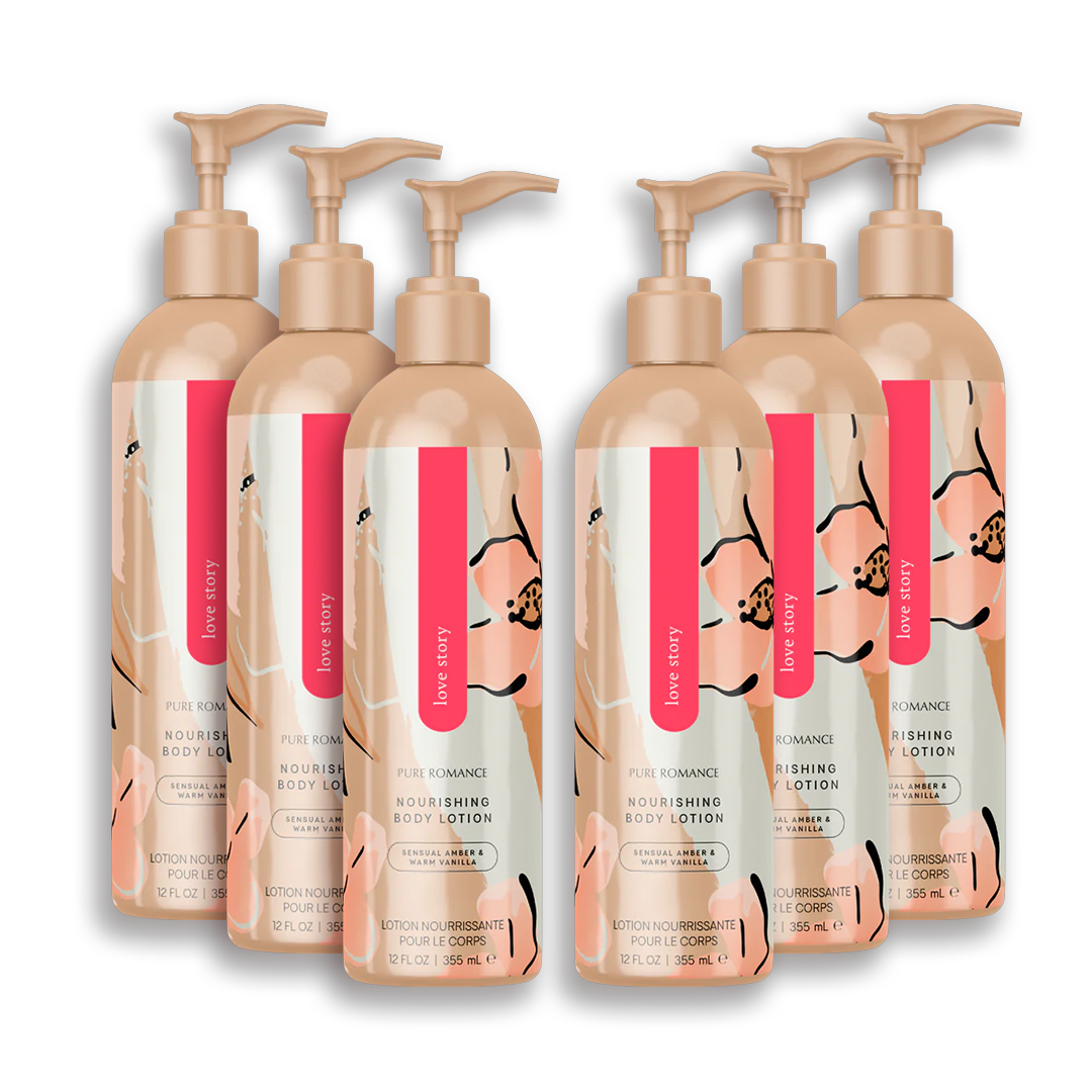 Loción corporal nutritiva - Historia de amor