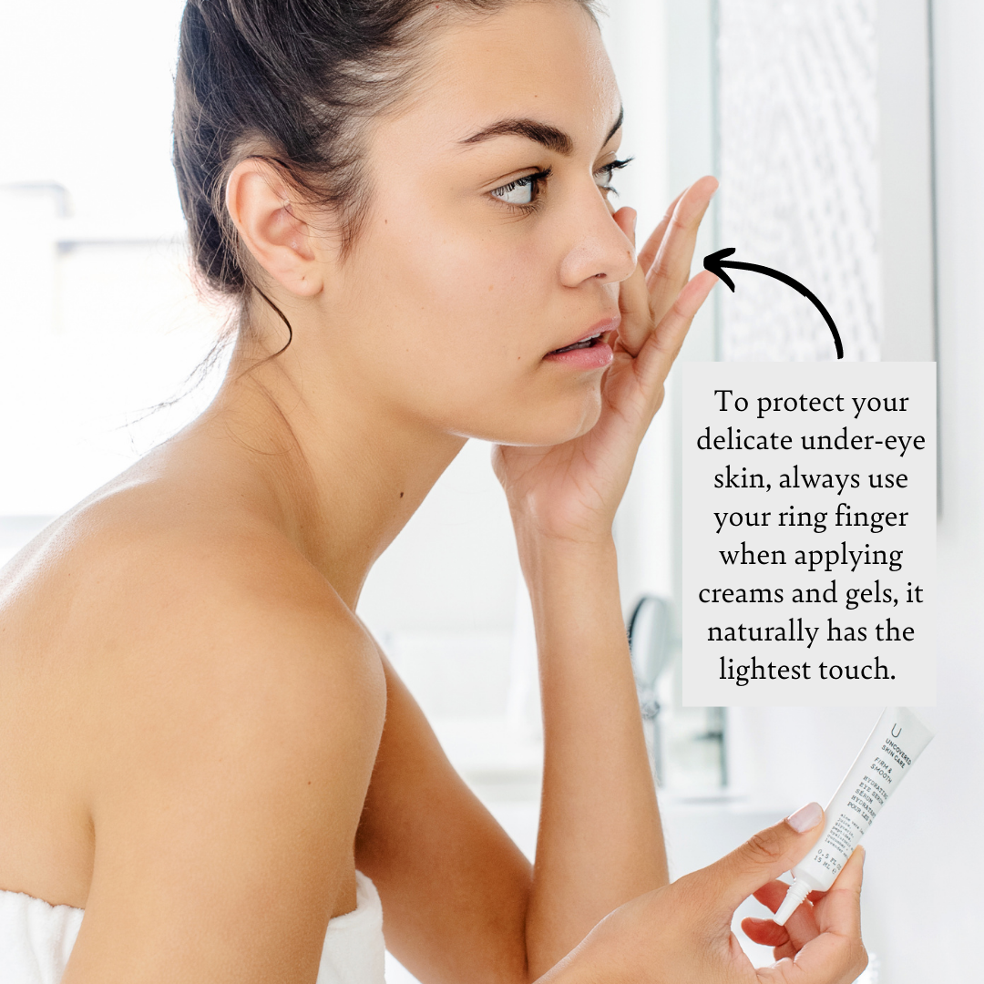 Sérum hidratante para el contorno de ojos, firme y suave