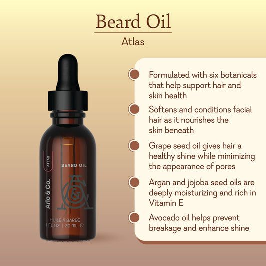 Aceite para barba Atlas