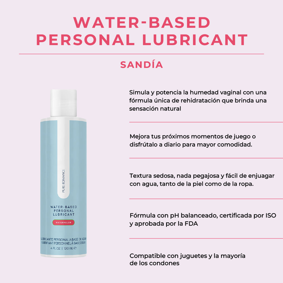 Water-Based Personal Lubricant - Watermelon